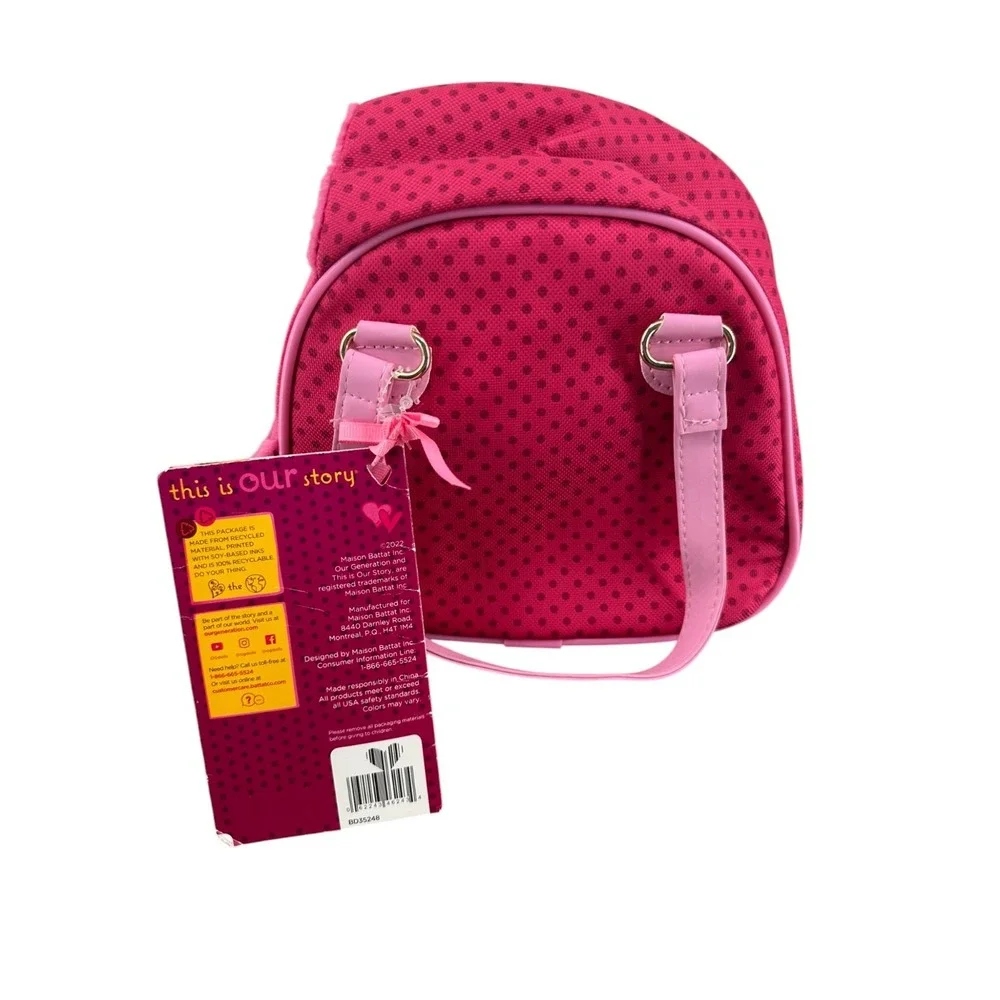 Our Generation Hop In Dog Carrier for 18